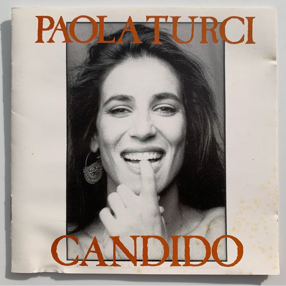 Candido by Paola Turci CD Italian Vocal Pop BMG Ariola ZD75043 1991 035627504327